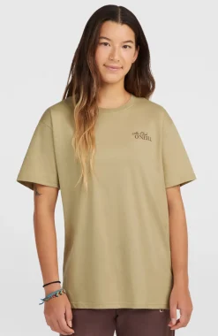DamesO'Neill Must-Have Back-Graphic T-shirt| Beige