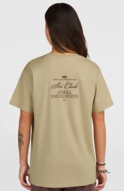DamesO'Neill Must-Have Back-Graphic T-shirt| Beige