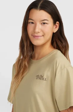 DamesO'Neill Must-Have Back-Graphic T-shirt| Beige
