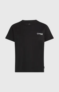 DamesO'Neill Polygiene Cotton Graphic T-shirt| Zwart