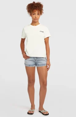 DamesO'Neill Polygiene Cotton Graphic T-shirt| Wit