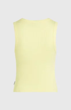 DamesO'Neill Rib tanktop| Geel