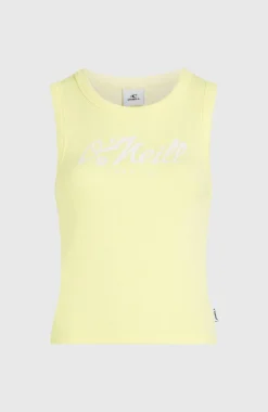 DamesO'Neill Rib tanktop| Geel
