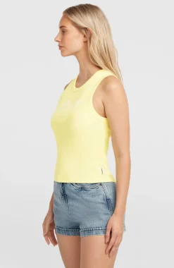 DamesO'Neill Rib tanktop| Geel
