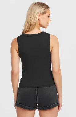 DamesO'Neill Rib tanktop| Zwart