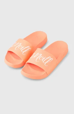 DamesO'Neill Script slippers| Oranje