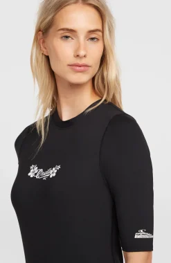 DamesO'Neill UV-shirt met korte mouwen| Zwart