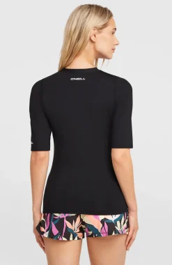 DamesO'Neill UV-shirt met korte mouwen| Zwart