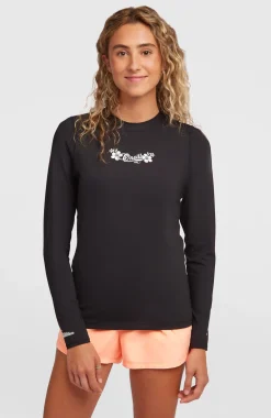 DamesO'Neill UV-shirt met lange mouwen| Zwart