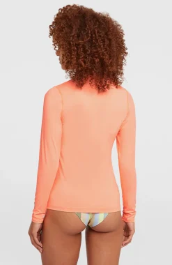 DamesO'Neill UV-shirt met lange mouwen| Oranje