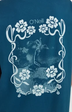 DamesO'Riginals Back-Print T-shirt| Blauw