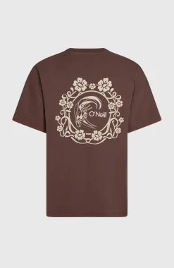 DamesO'Riginals Back-Print T-shirt| Paars