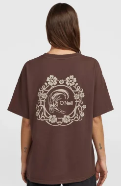 DamesO'Riginals Back-Print T-shirt| Paars