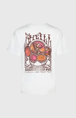 DamesO'Riginals Back-Print T-shirt| Wit