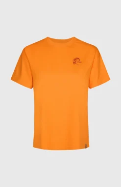 DamesO'Riginals Back-Print T-shirt| Oranje