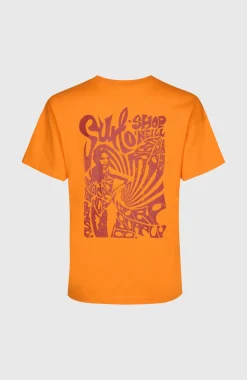 DamesO'Riginals Back-Print T-shirt| Oranje