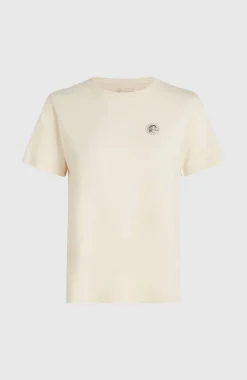 DamesO'Riginals Badge T-shirt| Wit