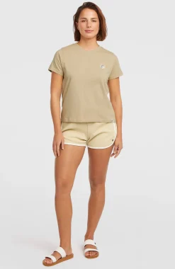 DamesO'Riginals Badge T-shirt| Beige