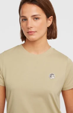 DamesO'Riginals Badge T-shirt| Beige