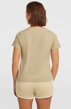 DamesO'Riginals Badge T-shirt| Beige