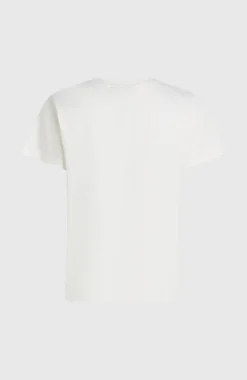 DamesO'Riginals Circle Surfer T-shirt| Wit