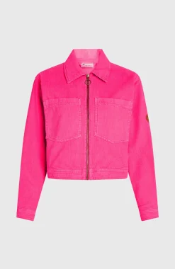 DamesO'Riginals Cord jas| Roze