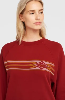 DamesO'Riginals Crewneck sweater| Rood