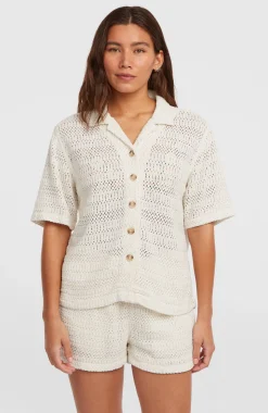DamesO'Riginals Crochet blouse| Wit