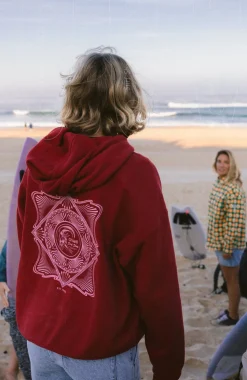 DamesO'Riginals hoodie| Rood