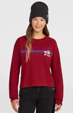 DamesO'Riginals shirt met lange mouwen| Rood