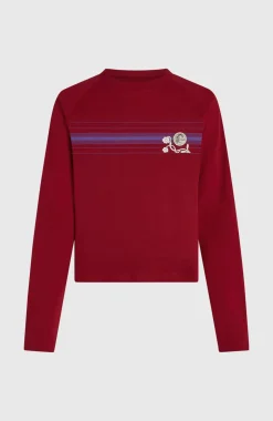 DamesO'Riginals shirt met lange mouwen| Rood