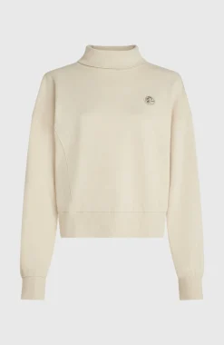 DamesO'Riginals sweater met hoge hals| Wit