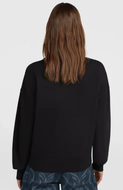 DamesO'Riginals sweater met hoge hals| Zwart