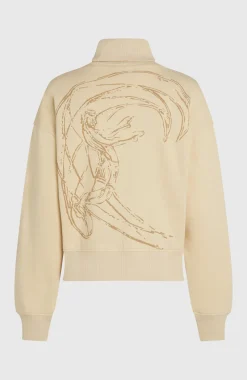 DamesO'Riginals sweater met hoge hals| Beige