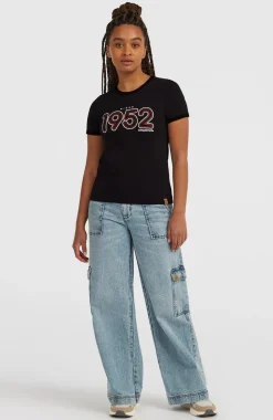 DamesO'Riginals 1952 T-shirt| Zwart