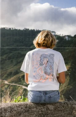 DamesO'Riginals Vintage Graphic T-shirt| Wit