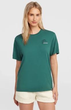 DamesO'Riginals Vintage Graphic T-shirt| Groen
