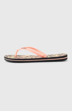 DamesProfile Graphic slippers| Zwart