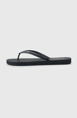 DamesProfile Small Logo slippers| Zwart