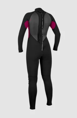 DamesReactor-2 3/2 Back Zip Full Wetsuit| Zwart