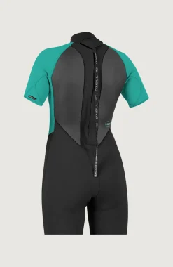 DamesReactor-2 2mm Back Zip Shortsleeve Spring Wetsuit| Zwart
