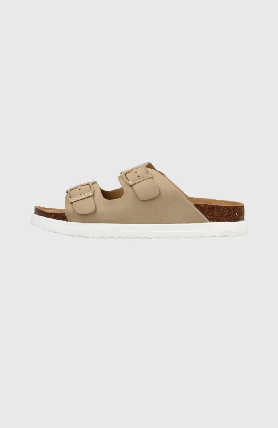 DamesSandy Slider Sandalen| Bruin