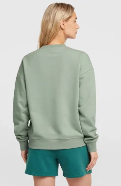DamesSummer Musthave Crewneck sweater| Groen