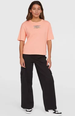 DamesSummer Must Haves Back Print T-shirt| Roze