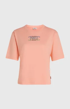 DamesSummer Must Haves Back Print T-shirt| Roze