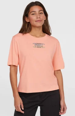 DamesSummer Must Haves Back Print T-shirt| Roze