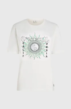 DamesSummer Must Haves Graphic T-shirt| Wit