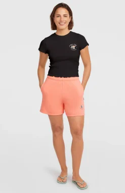 DamesSummer Musthave sweatshort| Oranje