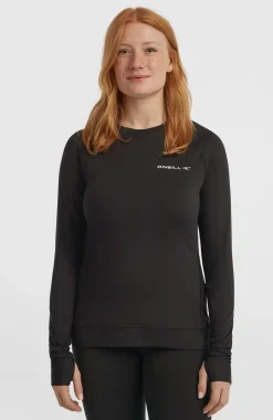 DamesThermoshirt| Zwart