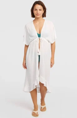 DamesWilder strandjurk| Wit